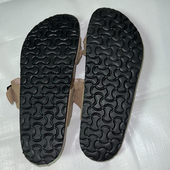 Faux Leather Braided Double-Strap Slide Sandal - Picture 4 of 4